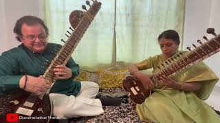 Singing Sitar Tutorial by Shri Chandrashekhar Phanse Episode 7  O Sathi re [upl. by Ahsenev17]