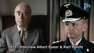 1973  Interview Albert Speer amp Karl Dönitz [upl. by Ainslie]