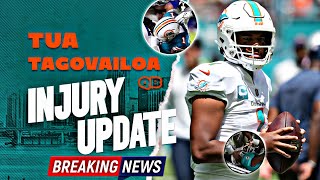 Tua Tagovailoa Injury Update Is the Dolphins QB Out for the Season [upl. by Akcinehs120]