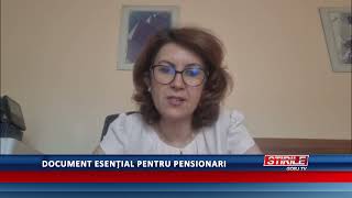 Document esențial pentru pensionari [upl. by Akinahc881]