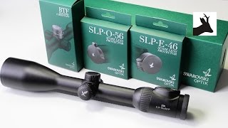 Swarovski Z8i 2318x56 riflescope unboxing  ballistic turret BTF  scope lens protector SLP [upl. by Weider]