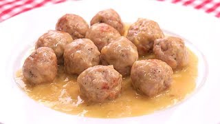 ALBÓNDIGAS EN SALSA  MUY FÁCILES Y JUGOSAS [upl. by Eeimaj30]