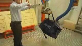 Palamatic Vacuum Lifter Baggage Handling [upl. by Oyam237]