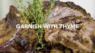 Classic Herbed Rib Roast  Recipes  Whole Foods Market [upl. by Iborian544]