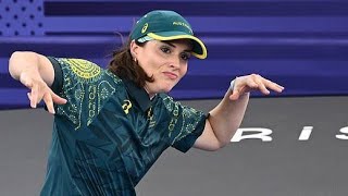 Breakings Olympic Debut Australias Rachael quotRaygunquot Gunn Shines Despite Criticism  Paris 2024 [upl. by Ahsinad162]