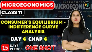 Consumers Equilibrium  Indifference Curve Analysis  ONE SHOT  Microeconomics Class 11  TR Jain [upl. by Trebor]