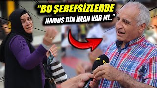 quotNAMUS DİN İMAN VAR MI quot  ELEKTRİĞE  38 ZAM  SOKAK RÖPORTAJLARI [upl. by Celtic]