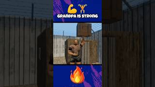 Woww Grandpa is stronger 😲 granny grannygame grannyhighlights granny2 granny3 shorts funny [upl. by Anelaj]