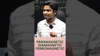 PARAMAGNETIC DIAMAGNETIC FERROMAGNETIC SUBSTANCE [upl. by Graham]