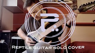 PERIPHERY  ReptileGuitar Solo Cover  ONSCREEN TABS [upl. by Anerak]