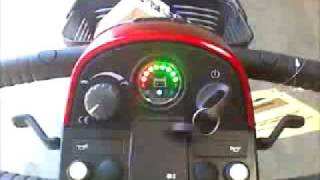 New LED voltmeter on Pride scooter [upl. by Clothilde]