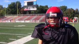 Chardon kicker Riley Tatonetti talks soccer and football [upl. by Toille]