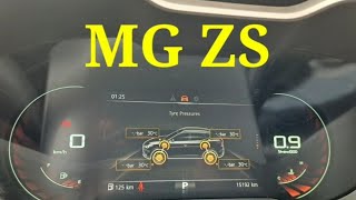 MG ZST TYRE PRESSURE LIGHT RESET [upl. by Aylsworth]