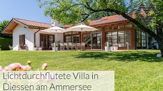 Lichtdurchflutete Villa in Dießen am Ammersee [upl. by Sirac]