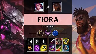 Fiora Top vs KSante Triple Kill Unstoppable  EUW Master Patch 1418 [upl. by Gilbertson]