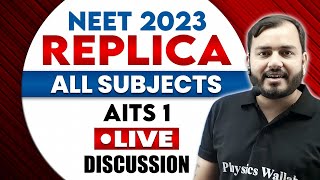 Complete Subject Mock Test for NEET 2023  Test 1  NEET AITS [upl. by Nagam372]