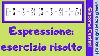 08 espressione con 4 operazioni in R [upl. by Yrtnahc]