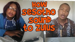 How Tswana people sound to Zulu People Zulu Comedy Tswana Comedy South African Languages [upl. by Ayal978]