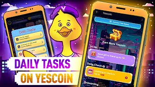 Boost Your Earnings Free Rewards With YesCoins Daily Tasks [upl. by Htebazileyram]