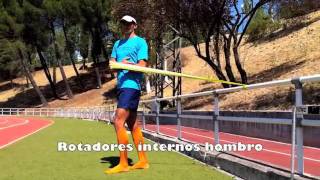 Personal Running  Rotadores internos del hombro con goma m4v [upl. by Neelahtak602]