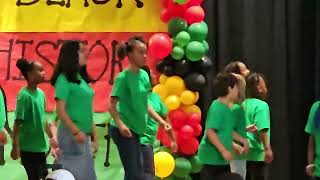 Ardella B Tibby Elementary Black History Month Performance [upl. by Ecitsuj]