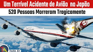 O maior desastre da história da aviação  Voo 123 da Japan Air Lines [upl. by Louls]