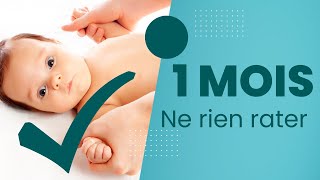 4 signes révélateurs du développement moteur sain chez un bébé de 1 mois [upl. by Aiekram]