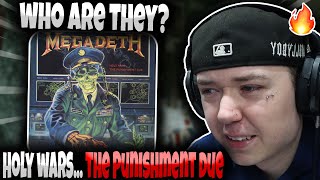 RAP FANS FIRST TIME HEARING Megadeth  Holy Wars The Punishment Due  GENUINE REACTION [upl. by Brian]