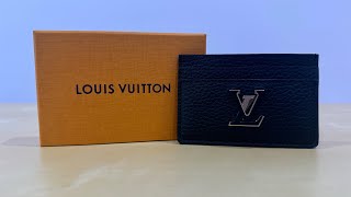 Capucines Card Holder from Louis Vuitton [upl. by Nauqyaj]