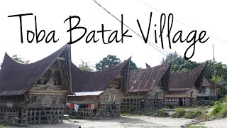 Ancient Toba Batak Village Lake Toba  Samosir Island Sumatra [upl. by Baily570]