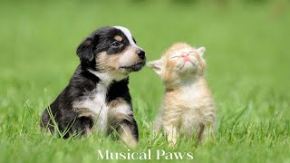 24 hours of deeply relaxing music for cats and dogs  Music helps your dog and cat relax [upl. by Gillead896]