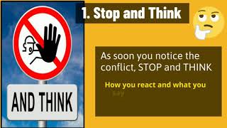 Conflict Resolution  Learning to Deal With Conflict [upl. by Engedi]