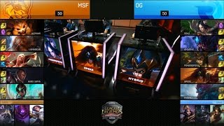 MSF vs OG Game 2 Highlights  MISFITS vs ORIGEN 2017 EULCS PROMOTION TOURNAMENT [upl. by Liman]