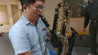 Mr William Chung plays ContraAlto amp Contrabass Clarinet [upl. by Marucci]