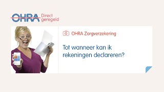 Tot wanneer kan ik mijn rekening declareren [upl. by Nations495]