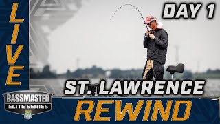 2023 Bassmaster LIVE at St Lawrence River  Day 1 [upl. by Annadiane]