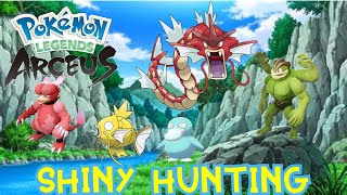 I BROKE A SHINY POKEMON WORLD RECORD POKEMON LEGENDS ARCEUS pokemon gaming nintendo [upl. by Aivon]