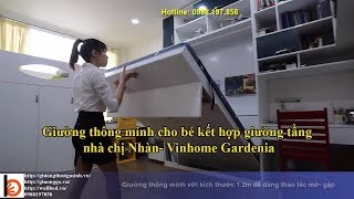 Thiết kế phòng ngủ nhỏ Kết hợp giường tầng và giường thông minh cho bé [upl. by Finstad]