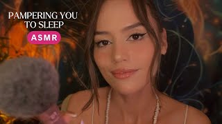 ASMR  Pampering You To Sleep  Hair and Camera Brushing [upl. by Kenti]