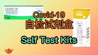 Ah TEH Ko 讲解居家冠病自检试剂盒 Covid19 Self Test Kits（中文） [upl. by Naegem]