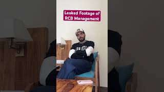 RCB management leaked video ipl megaauction [upl. by Aiyot]