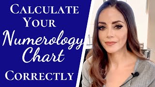 How To Calculate Your Numerological Chart Correctly  Calculate Your Life Path Number amp More Easily [upl. by Nuhsyar853]