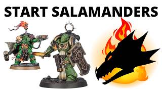 How to Start a Salamanders Army in Warhammer 40K 10th Edition [upl. by Nhguavaj]