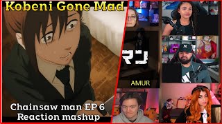 CHAINSAW MAN REACTION MASHUP 1x6  KILL DENJI vs Eternity Devil [upl. by Asyl]