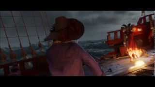 Adventure of Tintin Clip Knight of haddock vs Red rackham SWE Part 1 [upl. by Nazler998]