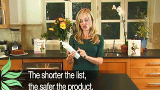 Gorgeously Green Lifestyle  How to read labels and avoid toxic chemicals in personal care products [upl. by Parcel]