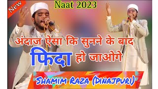 Nemate Banta Jis Simt Wo Jeeshan Gaya  Shamim Raza Dinajpuri Ka New Naat  Ramzan Special 2023 [upl. by Cynara]