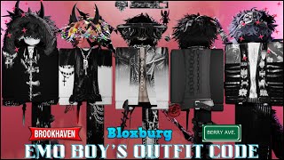 New Aesthetic Outfit Codes for Bloxburg Berry Avenue and Brookhaven  Boy Outfits Code 2024 Part 20 [upl. by Ylreveb]