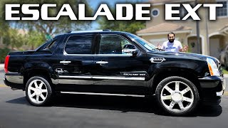 2011 Cadillac Escalade EXT Review  Parody of Doug DeMuro [upl. by Arvy]