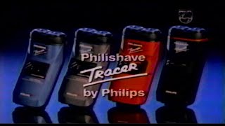 Phillips Philishave Tracer TV Commercial October 1987 [upl. by Leinoto]